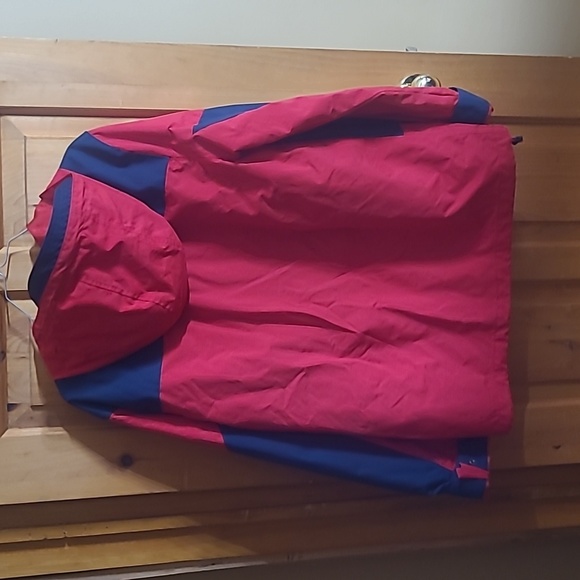 NWT size L Navy blue and red Gap Jacket - Picture 2 of 4